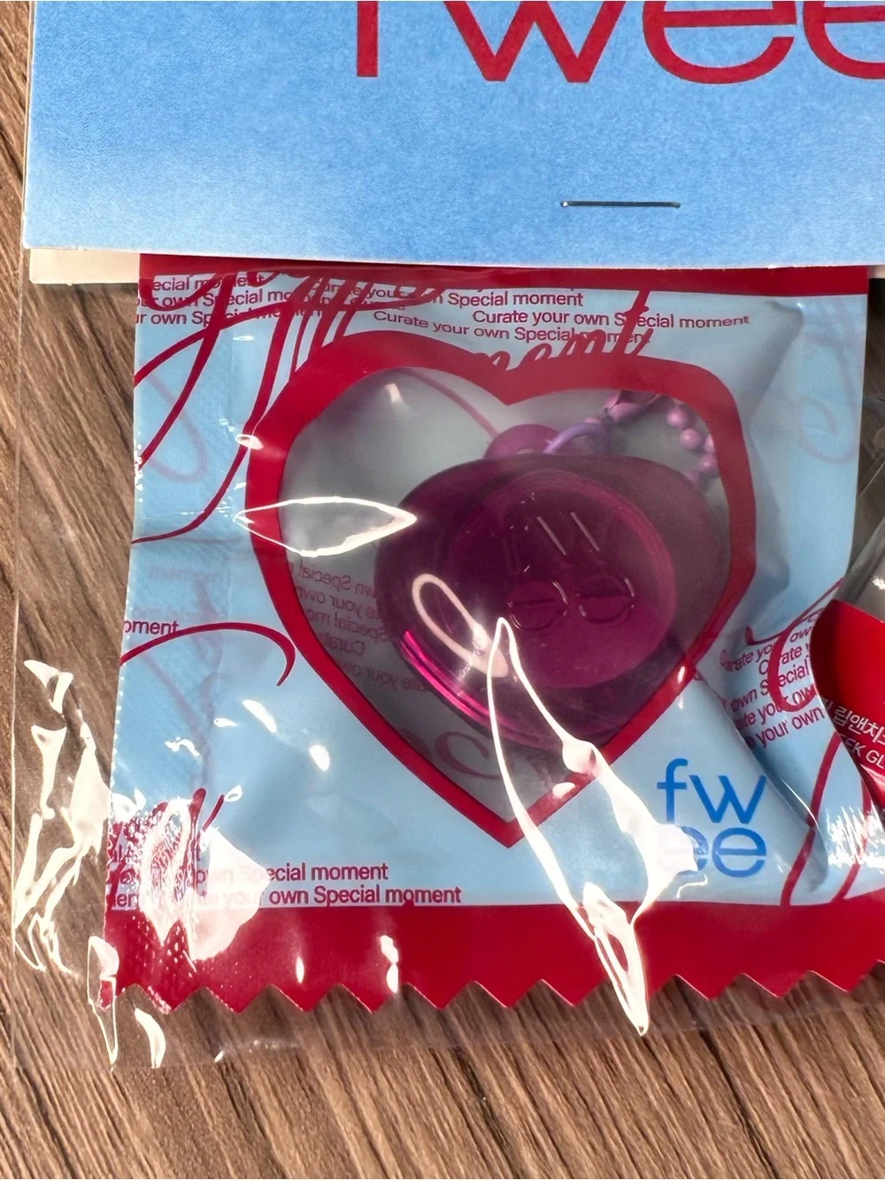 🐼 3/$25 NWT fwee Lip & Cheek Glowy Jelly Pot mini + Keychain Set - K Beauty